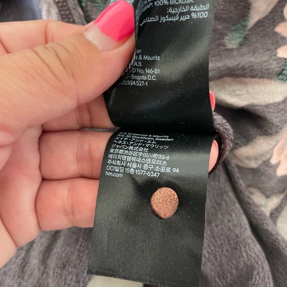 Johanna Ortiz X H&M Cottage core Floral Long Sleeve Dress - Picture 9 of 15